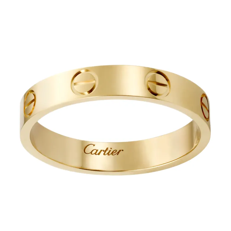CARTIER カルティエ ラブ リング 指輪 B4084600/B4084657 #57 16.5号 K18YG イエローゴールド /290481【BJ】